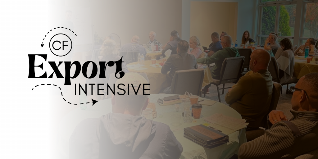 logo and graphic for CF Export Intensive