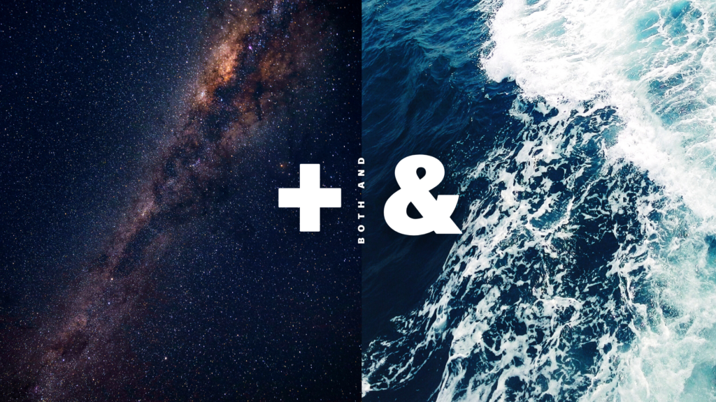 graphic for sermon - Both And