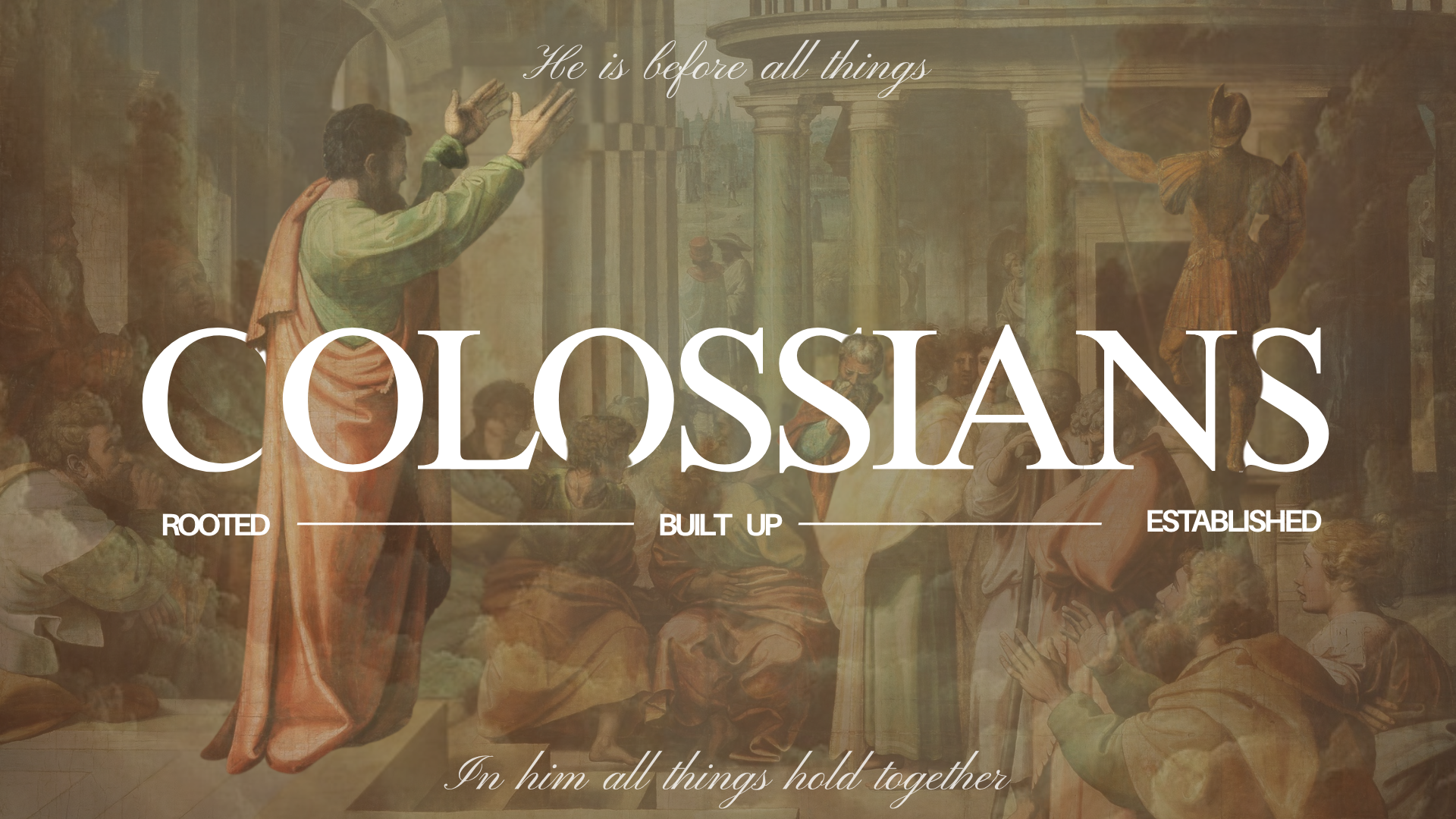 Colossians Small Group Signup